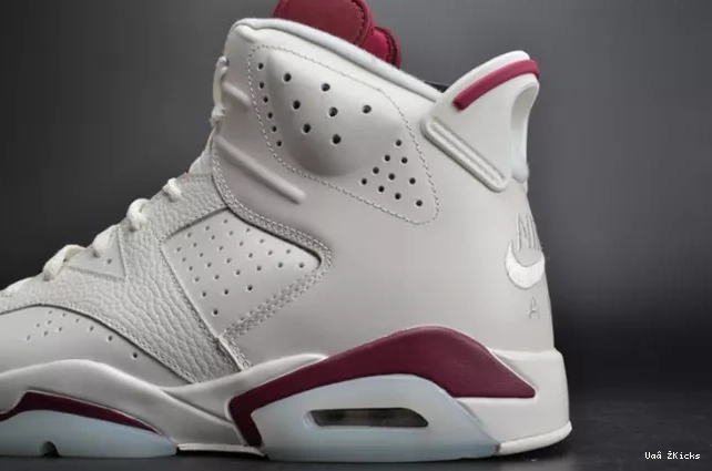 384664-116 Comfortable 6 Maroon Jordan 650 Retro 0811